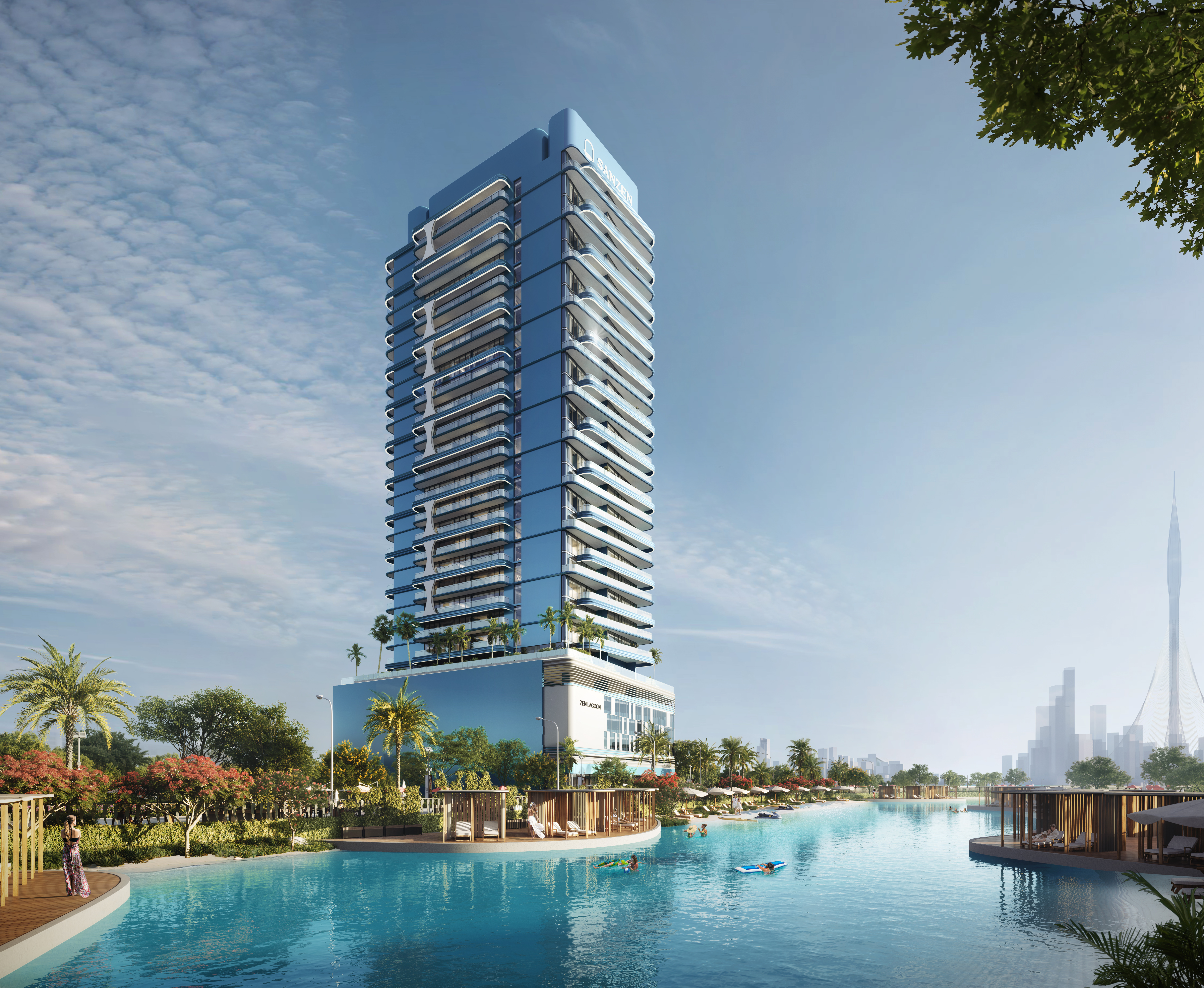 Zen Lagoons by Sanzen